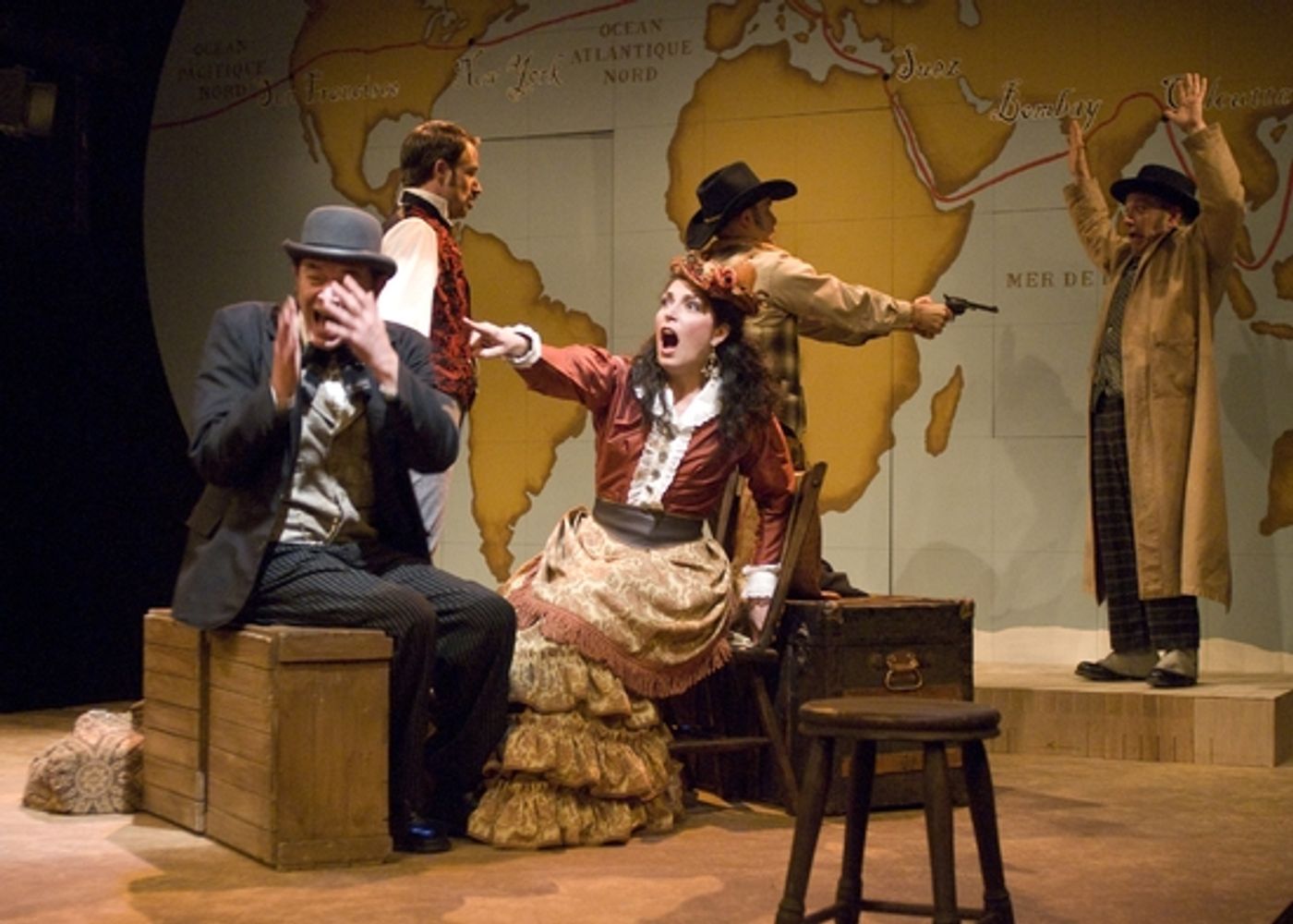 Photo Flash: Around The World In 80 Days At Taproot Theatre  Image