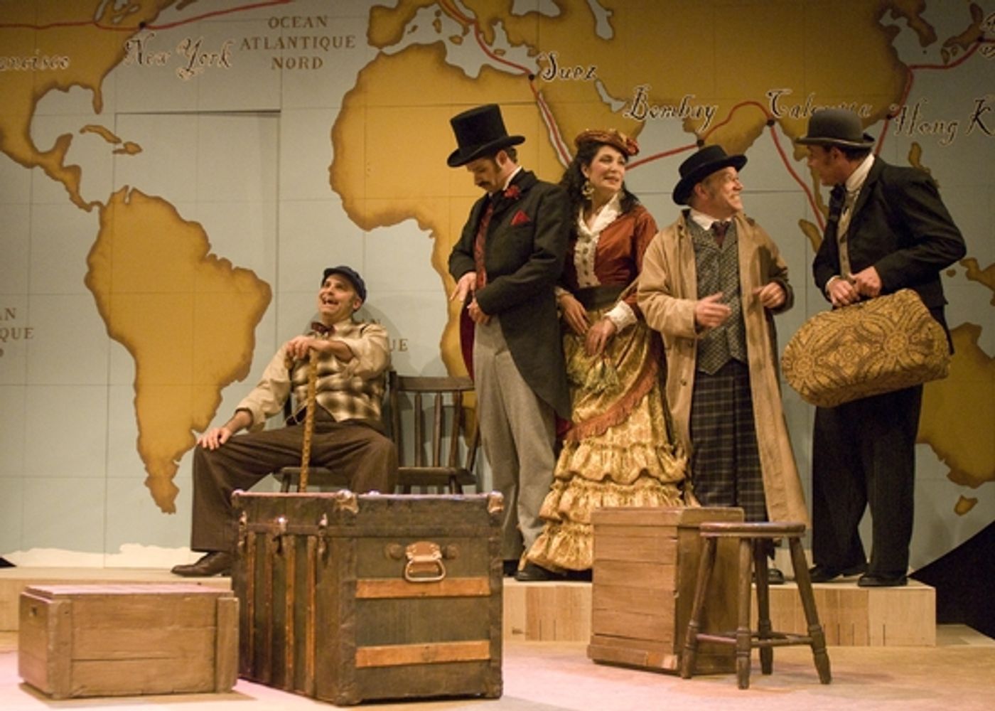 Photo Flash: Around The World In 80 Days At Taproot Theatre  Image