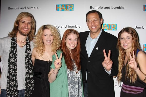 Bryce Ryness, Kacie Sheik, Allison Case, Peter Lichtenthal and Caissie Levy Photo