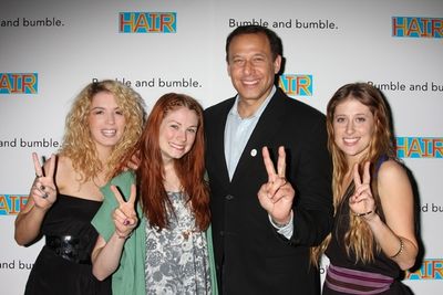 Kacie Sheik, Allison Case, Peter Lichtenthal (President Bumble and bumble) and Caissi Photo