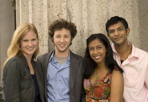 Heidi Armbruster, Adam Green, Anitha Gandhi, and Utkarsh Ambudkar Photo