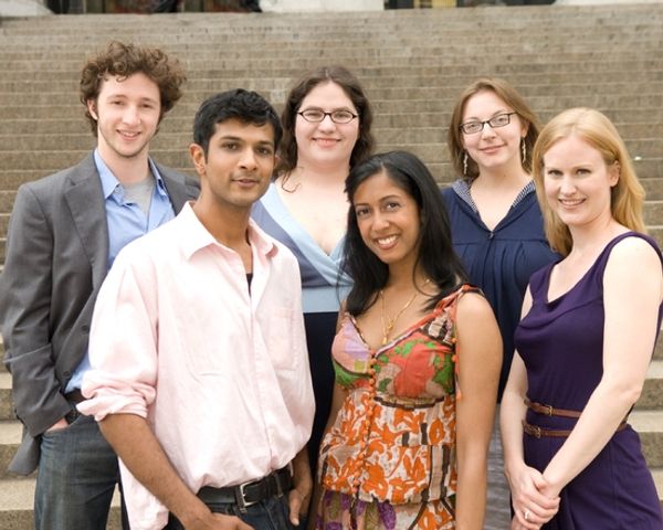 Adam Green, Katherine Kovner, Anna Ziegler; (front row) Utkarsh Ambudkar, Anitha Gand Photo