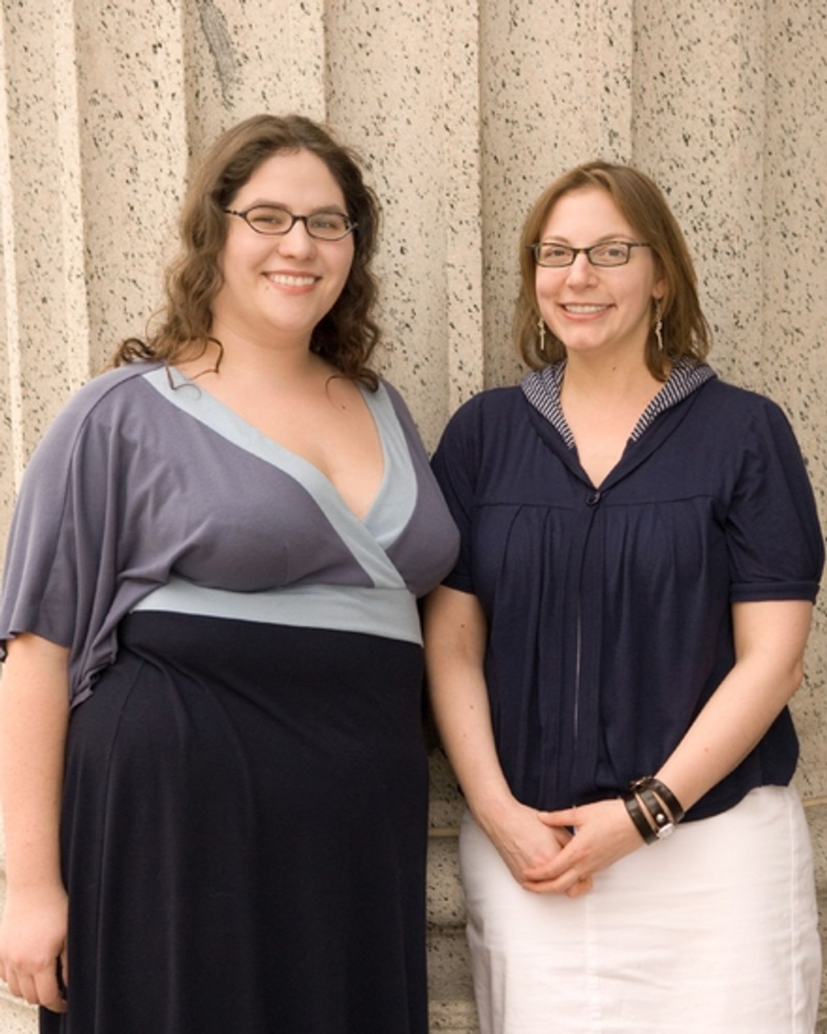 Katherine Kovner and Anna Ziegler at 