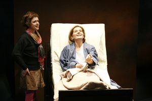 Lauren Ashley Carter and Jordan Baker Photo