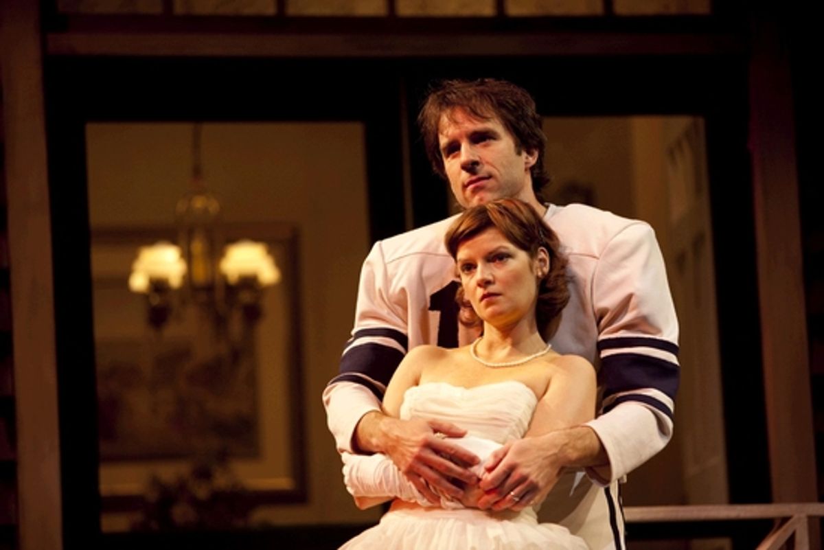 James Waterston and Mary Bacon at CHILDREN At Westport Playhouse 