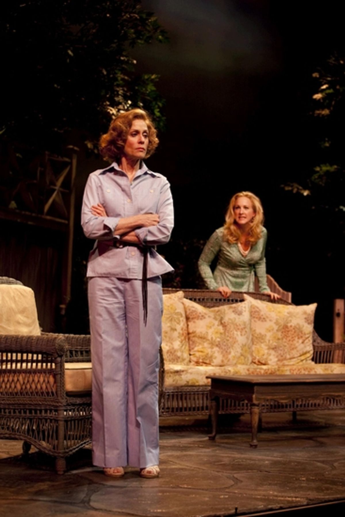 Judith Light and Katie Finneran at CHILDREN At Westport Playhouse 