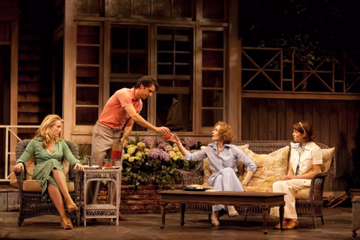 Katie Finneran, James Waterston, Judith Light and Mary Bacon at CHILDREN At Westport Playhouse 