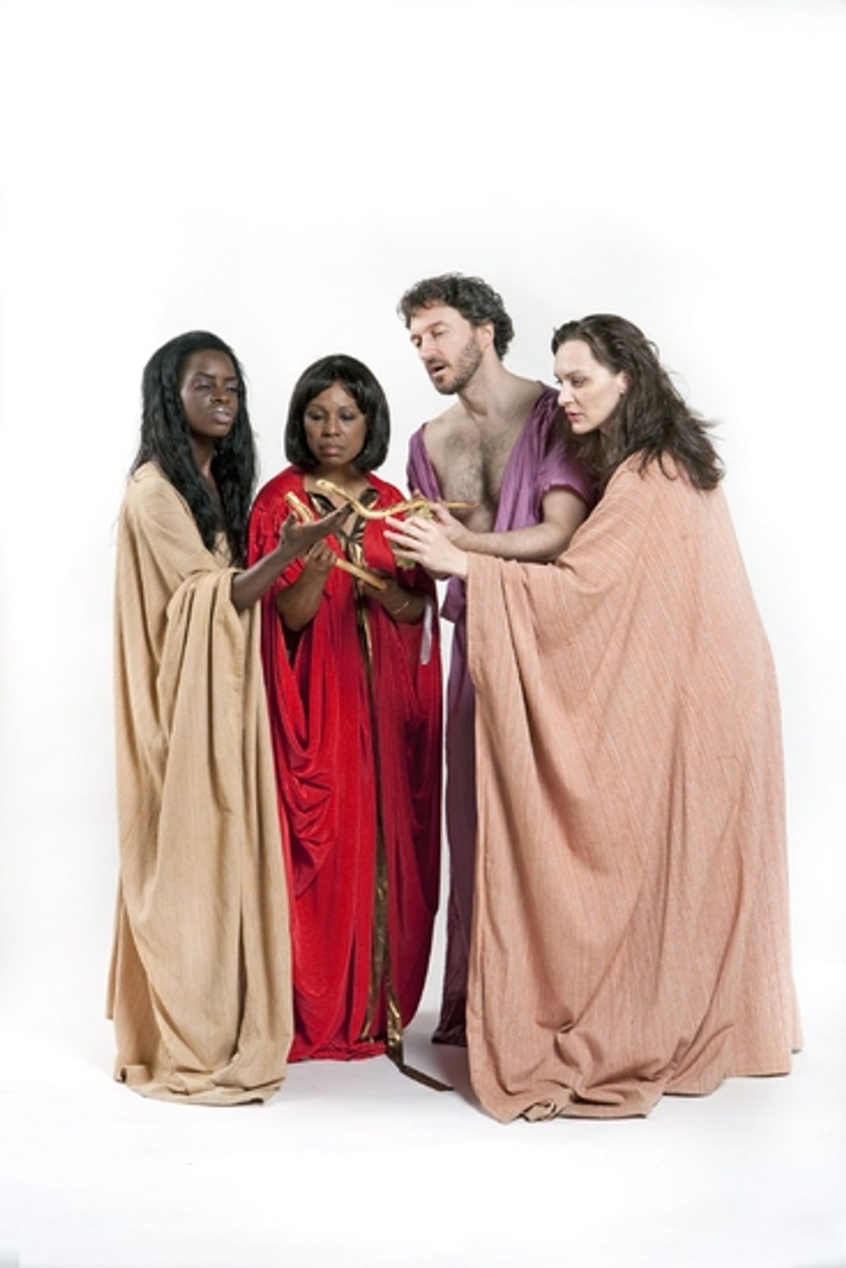 Prisca Ouya, Valois, George Drance and Denise Greber at 