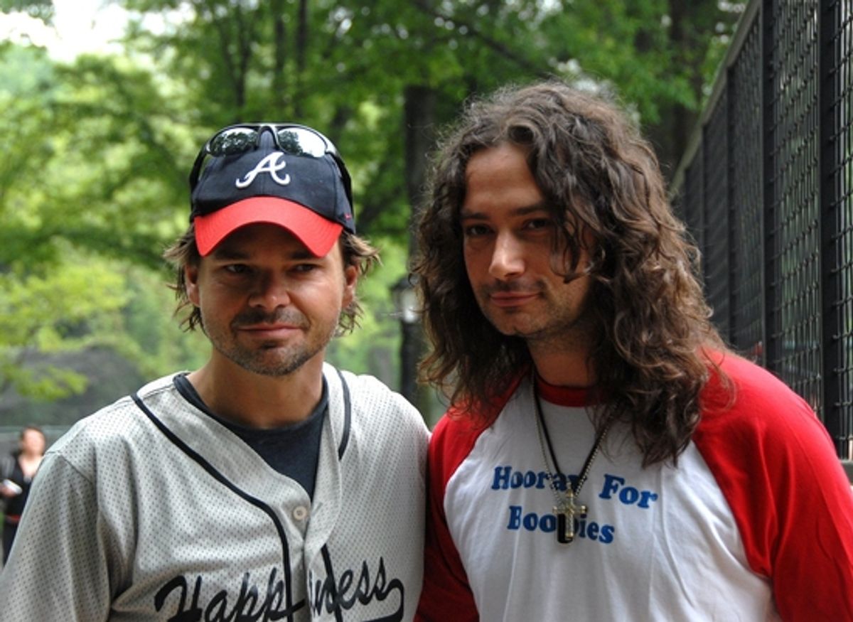 Hunter Foster and Constantine Maroulis at 