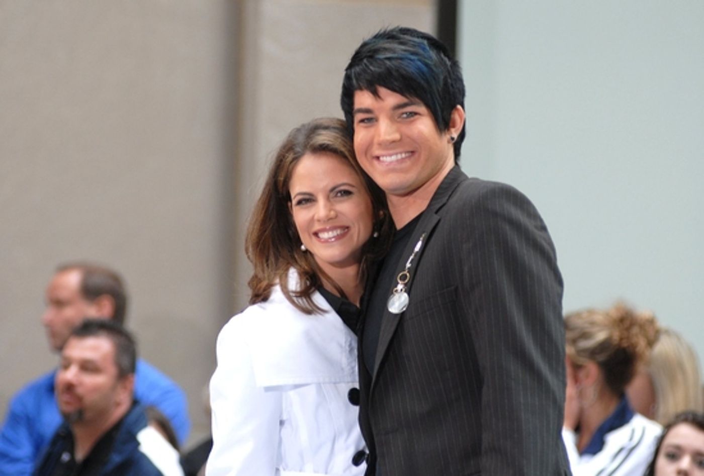 Photo Coverage: 'IDOL' Stars Kris Allen and Adam Lambert Visit NBC's Today Show  Image