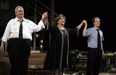 Guy Boyd, Elizabeth Ashley and Michael Milligan Photo