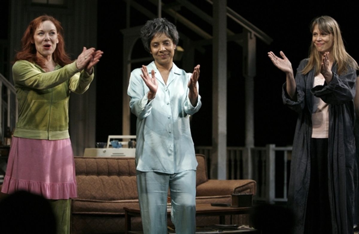 Mariann Mayberry, Phylicia Rashad and Amy Morton at 