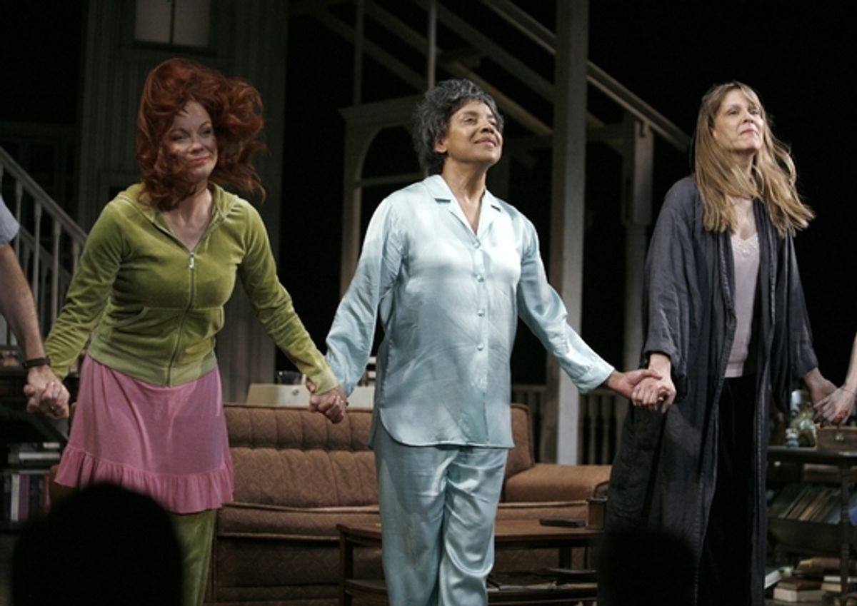Mariann Mayberry, Phylicia Rashad and Amy Morton at 