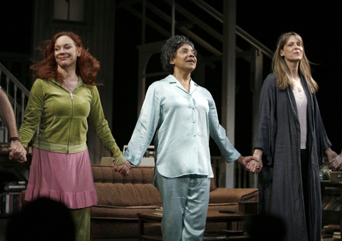 Mariann Mayberry, Phylicia Rashad and Amy Morton at 