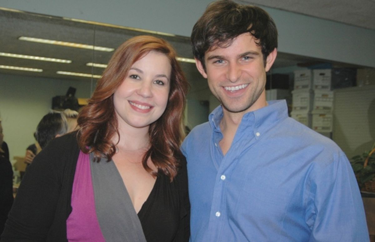 Sasha Weiss and Nicholas Galbraith at 