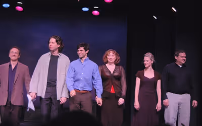 Jason Graae, James Barbour, Nicholas Galbraith, Lorinda Lisitza, Cynthia Leigh Heim,  Photo