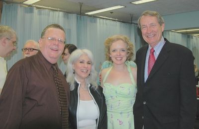 James Morgan, Jamie deRoy, Nancy Anderson and David W. McCoy (Chairman of Board) Photo