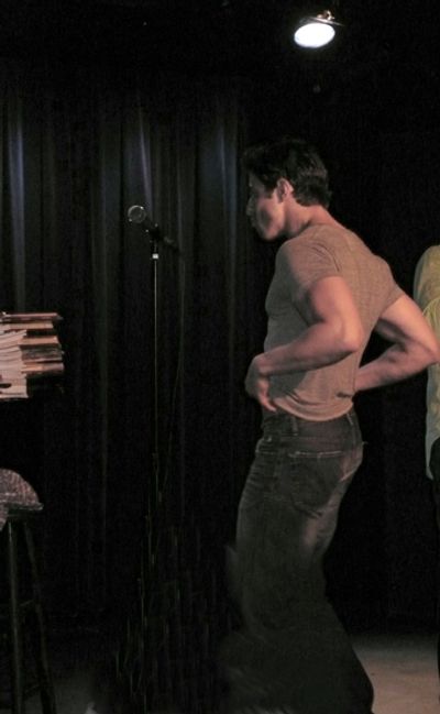 Nick Adams, ever the talented Broadway hoofer... Photo
