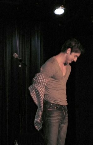 Nick Adams was requested to strip after performing his 3 songs @ BroadwayWorld Nick Adams was requested to strip after performing his 3 songs Photo