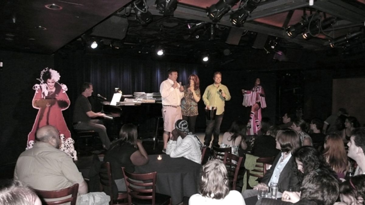 Kevin Meany, Susan Mosher and host with the most, Brandon Cutrell at 