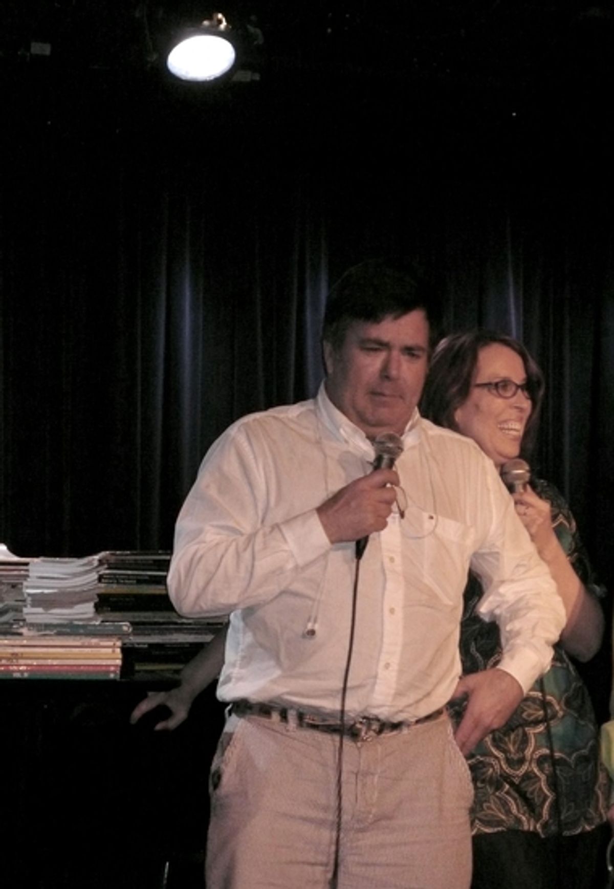 Kevin Meany and Susan Mosher at 