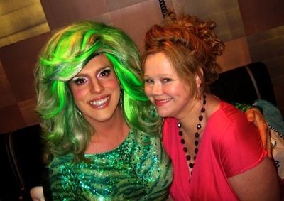 Hedda Lettuce and Caroline Rhea Photo