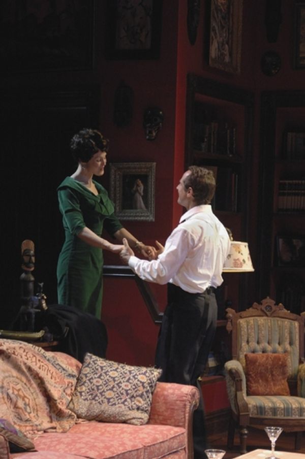 Arija Bareikis and Sam Robards Photo