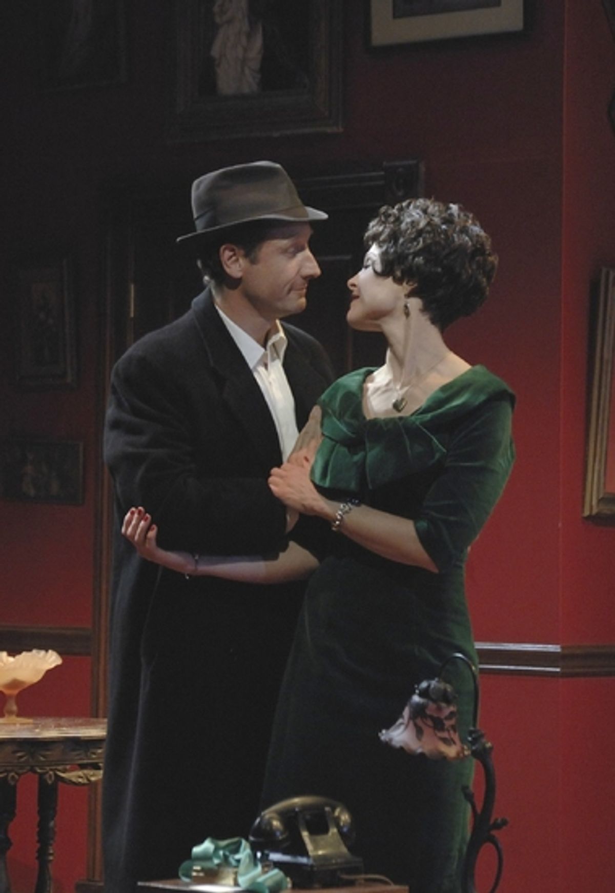 Arija Bareikis and Sam Robards at 