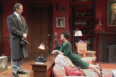 Arija Bareikis and Sam Robards Photo