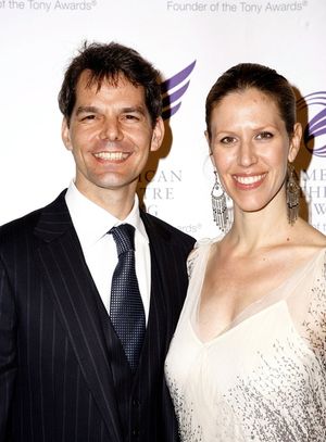 J. Robert Spencer and wife Jenny-Lynn Suckling Photo