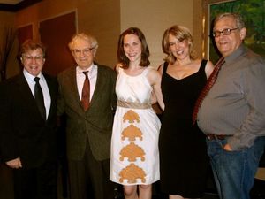 2009 Kleban award winners Kait Kerrigan and  Beth Falcone with Tiny Award winning Kle Photo