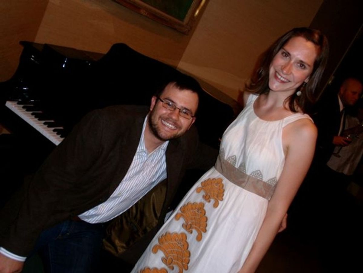 Composer/lyricist team Brian Lowdermilk and Kait Kerrigan at 19th Annual Kleban Awards Ceremony