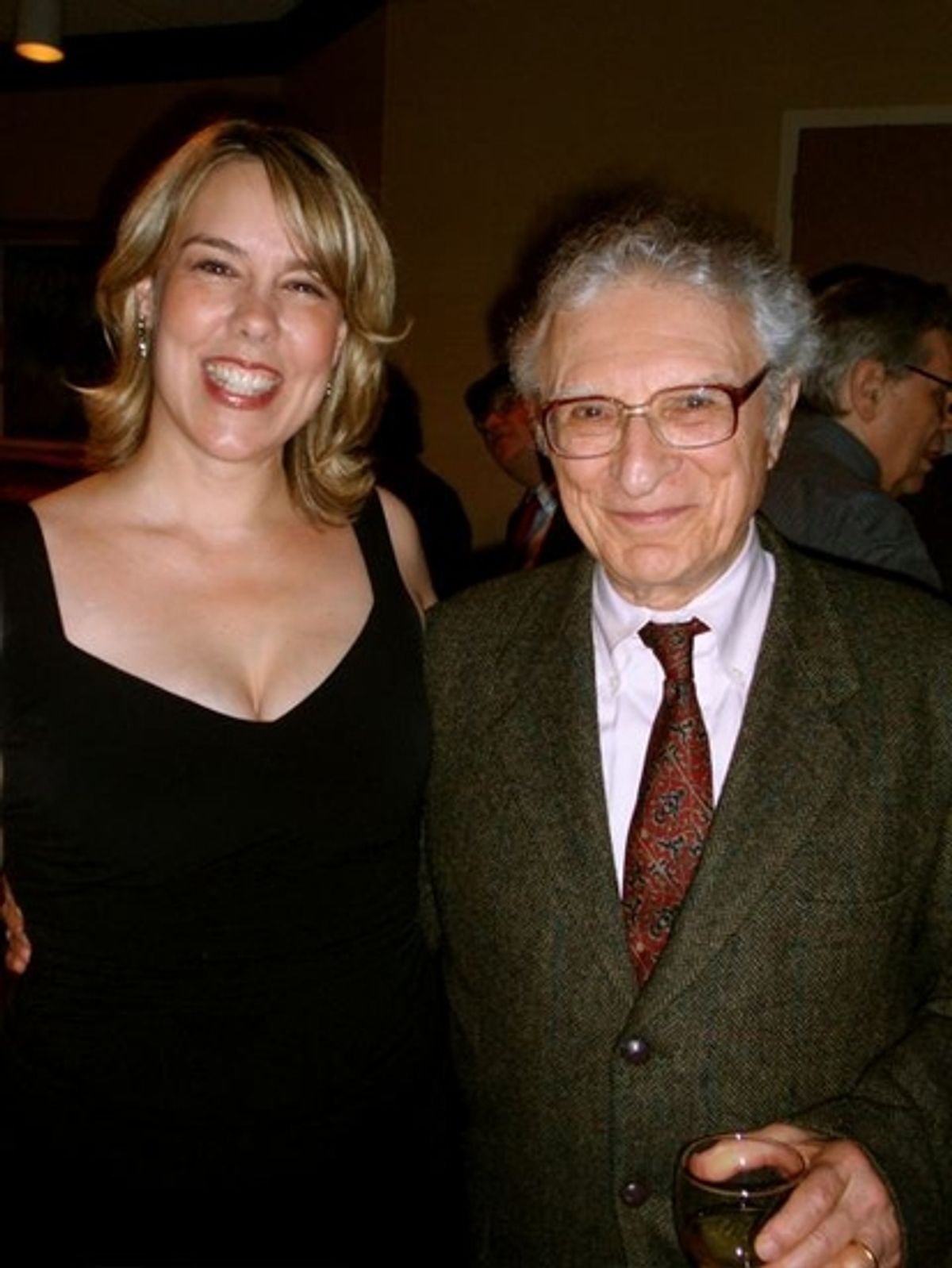 Beth Falcone and Sheldon Harnick at 19th Annual Kleban Awards Ceremony