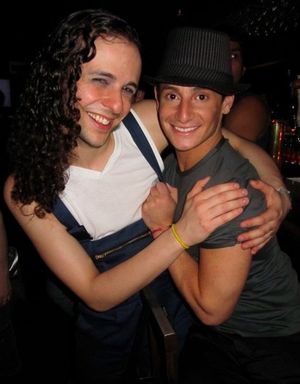 Anthony Hollock and Frankie James Grande Photo