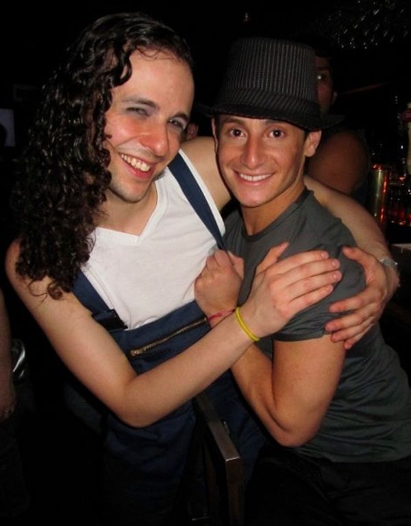 Anthony Hollock and Frankie James Grande Photo