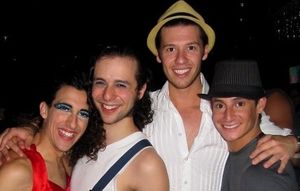 Martin Gould Cummings, Anthony Hollock, Constantine Rousouli, and Frankie James Grand Photo