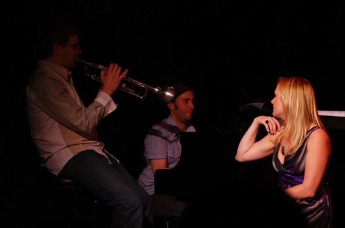 Andrew Emig, Rob Baumgartner, Laura Schutter at 