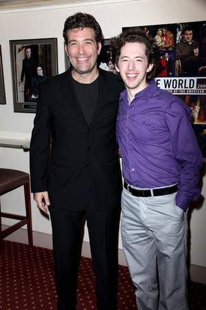 Craig Bierko and Josh Grisetti @ BroadwayWorld Craig Bierko and Josh Grisetti Photo