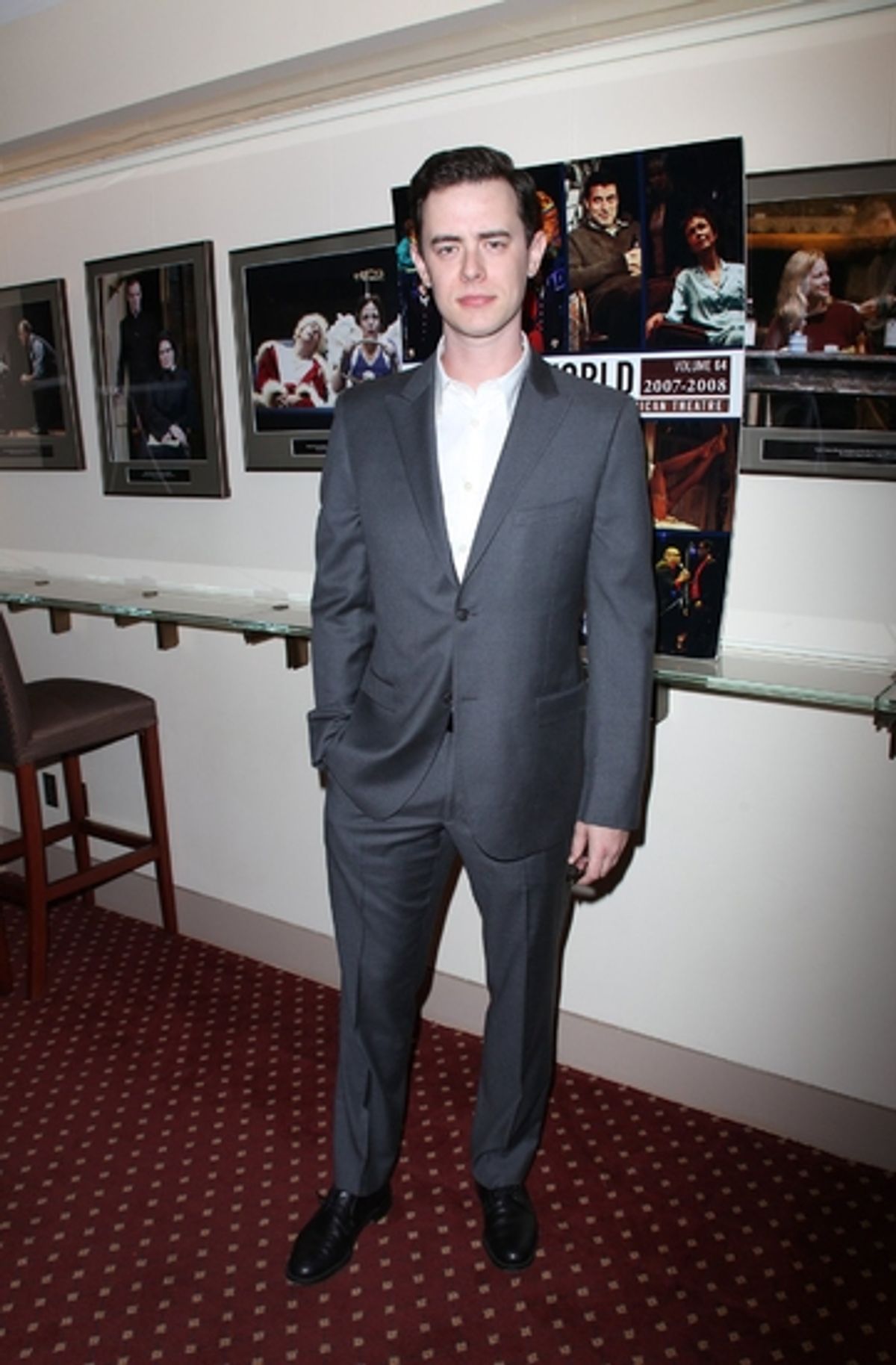 Colin Hanks at 65t Annual Theatre World Awards - Backstage: The Men