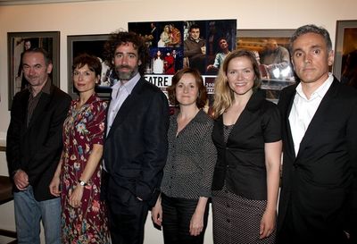 The cast of the Norman Conquests: Paul Ritter, Amelia Bullmore, Stephen Mangan, Amand Photo