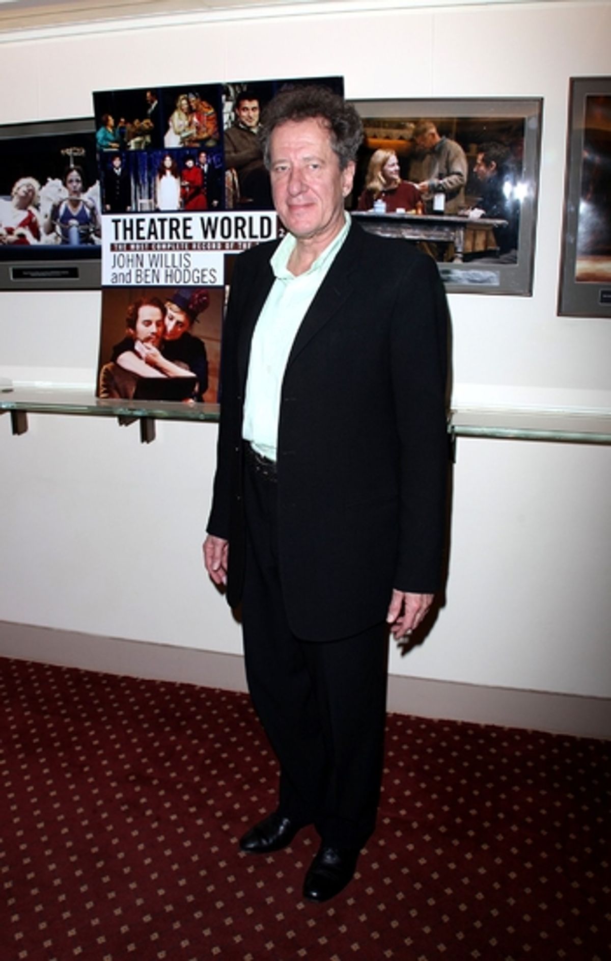 Geoffrey Rush at 65t Annual Theatre World Awards - Backstage: The Men