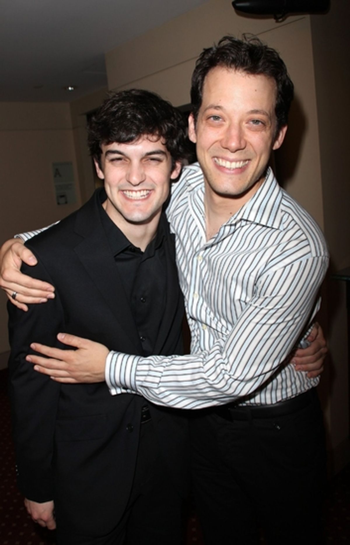 Wesley Taylor and John Tartaglia at 