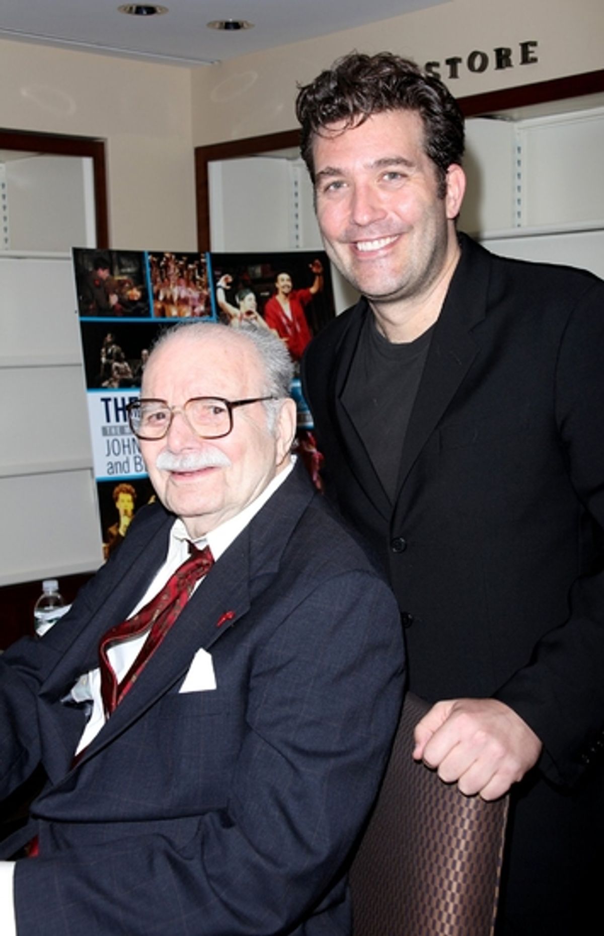 John Willis and Craig Bierko at 65t Annual Theatre World Awards - Backstage: The Men