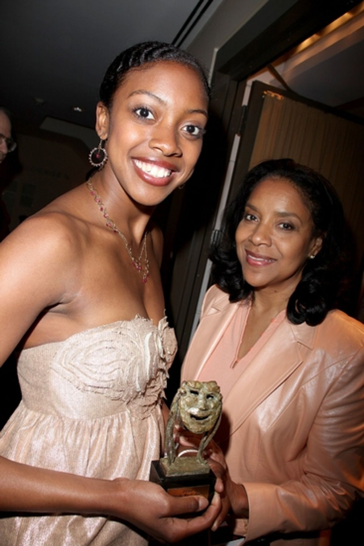 Condola Rashad and Phylicia Rashad at 