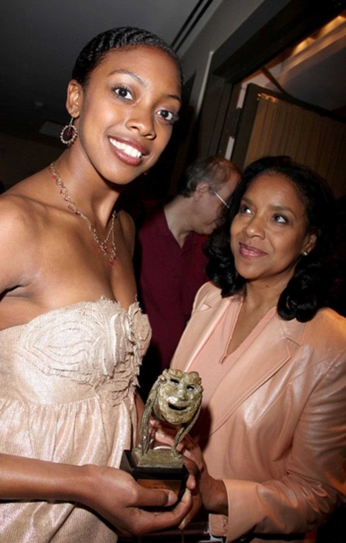 Condola Rashad and Phylicia Rashad at 
