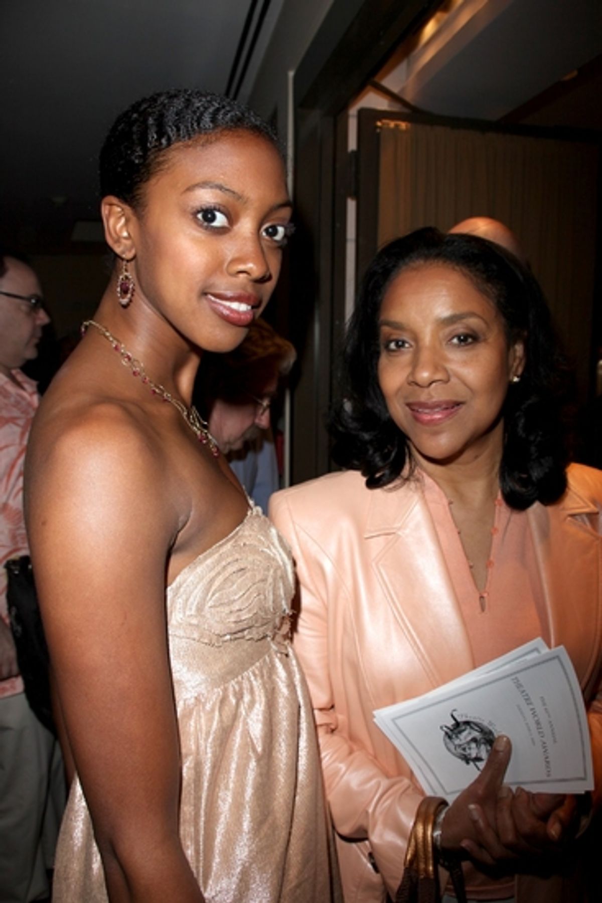 Condola Rashad and Phylicia Rashad at 