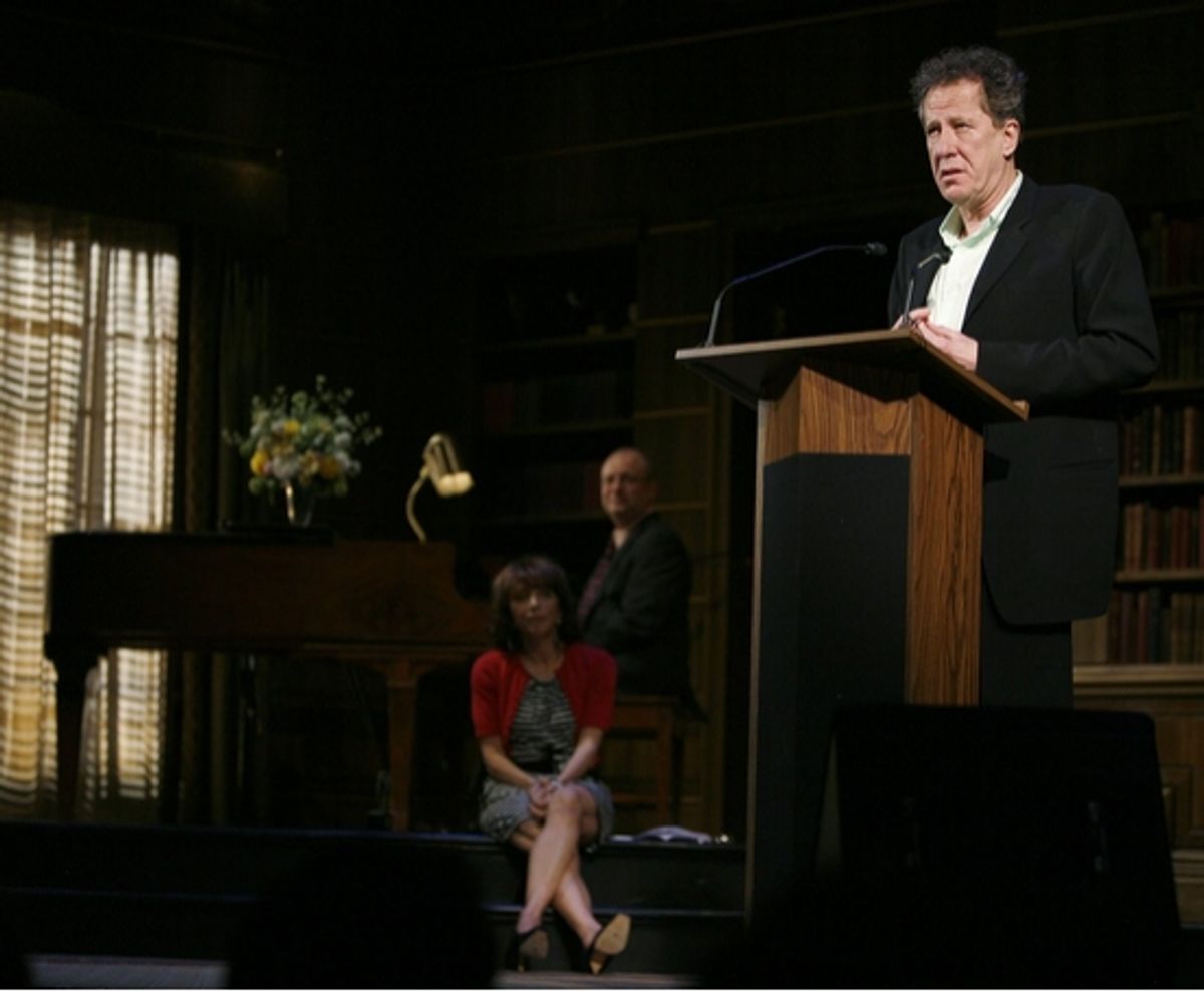 AndRea Martin and Geoffrey Rush at 65th Annual Theatre World Awards - Ceremony Part 2