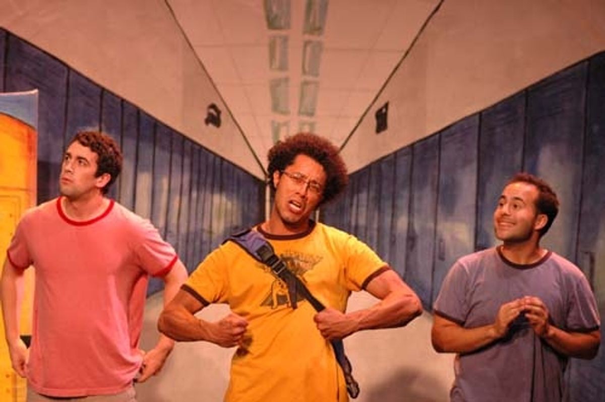 Stephen Stocking, Bill DeMeritt, John Magalhaes at 