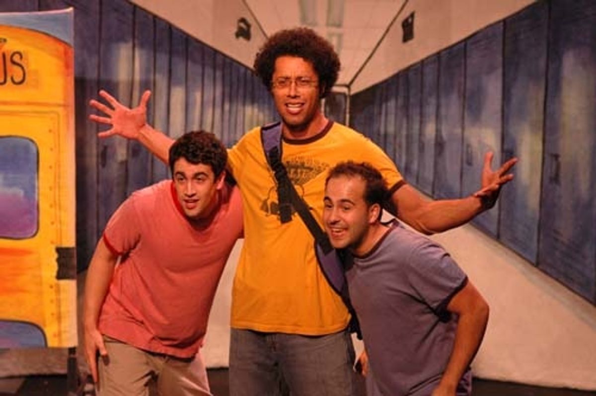 Stephen Stocking, Bill DeMeritt, John Magalhaes at 