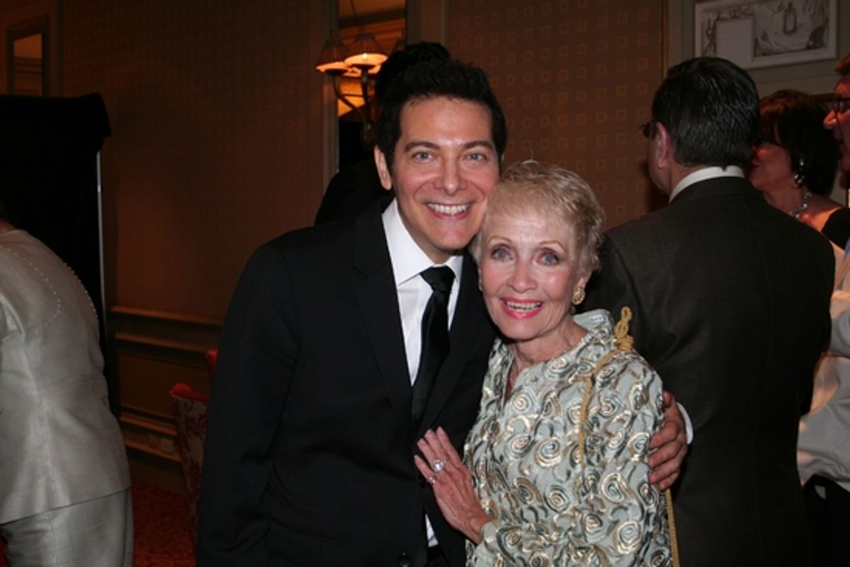 Michael Feinstein and Jane Powell at 